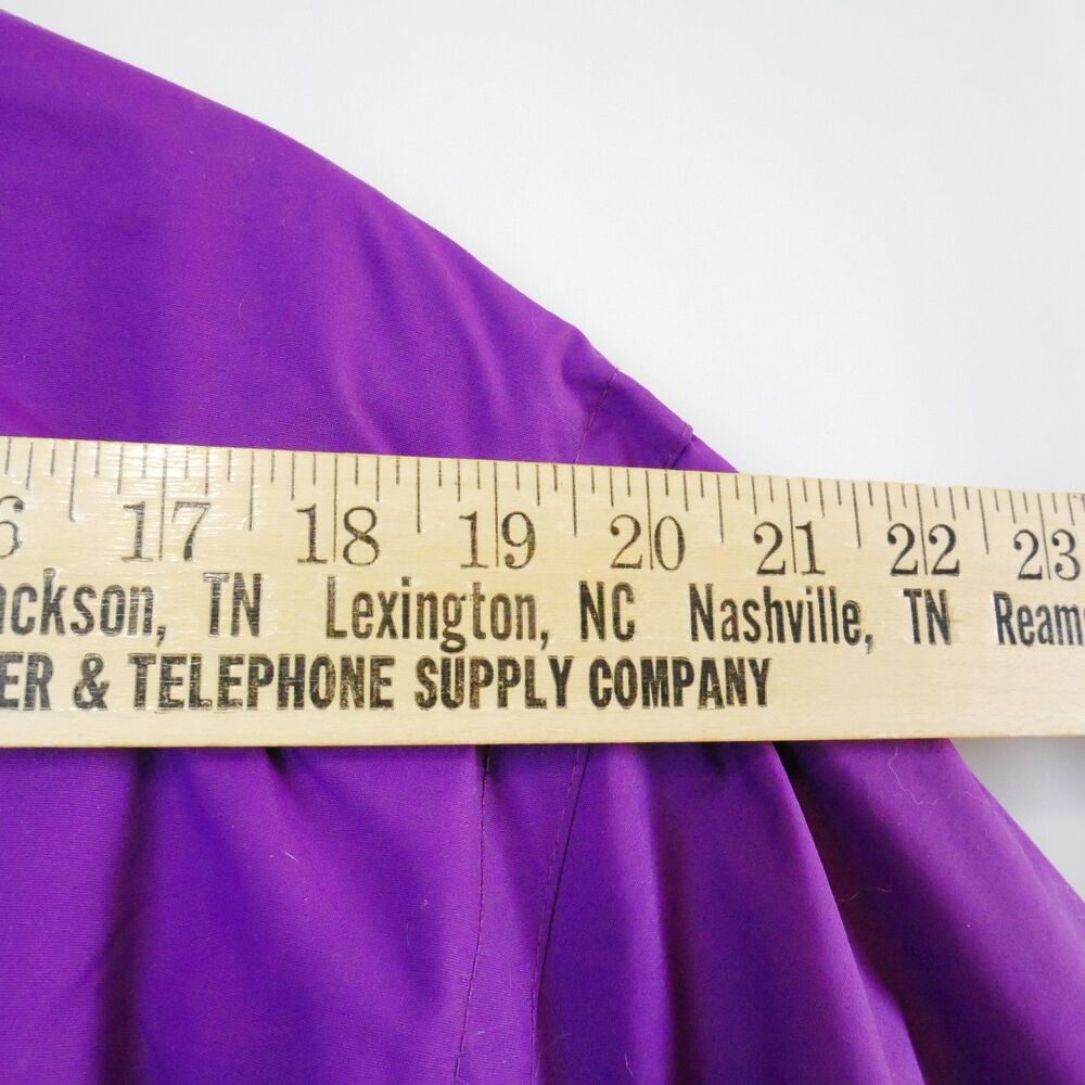 Woman Within Purple Jacket 34/36 4X Front Zip Fleece Lined - Picture 11 of 15